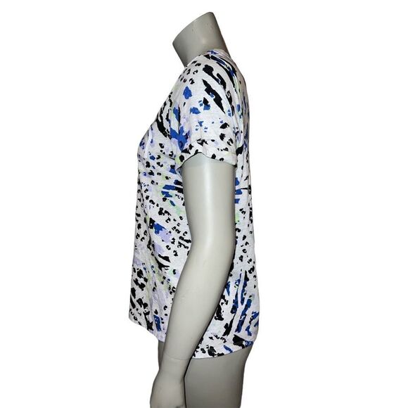 Calvin Klein Performance Gray Multicolor Leopard Print Logo T-Shirt Medium NWT - Picture 4 of 6